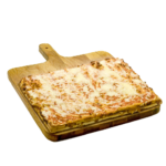 Pizza con mozzarella - 30x40 cm - Panificio Pasticceria Fratelli Tossini - Recco, Genova - Maestri focacciai dal 1899 - La Focaccia è Tossini, Tossini è la Focaccia