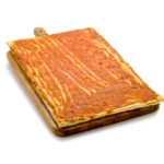 Base rossa - 60x40 cm - Panificio Pasticceria Fratelli Tossini - Recco, Genova - Maestri focacciai dal 1899 - La Focaccia è Tossini, Tossini è la Focaccia