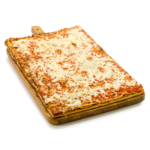 Pizza con mozzarella - 60x40 cm - Panificio Pasticceria Fratelli Tossini - Recco, Genova - Maestri focacciai dal 1899 - La Focaccia è Tossini, Tossini è la Focaccia