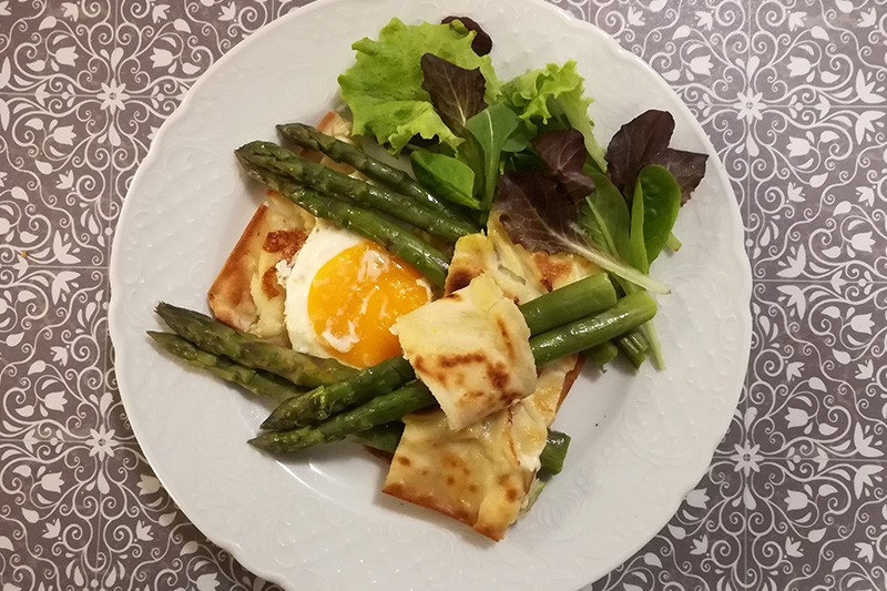 Focaccia al formaggio alla Bismark - Panificio Pasticceria Tossini - Recco