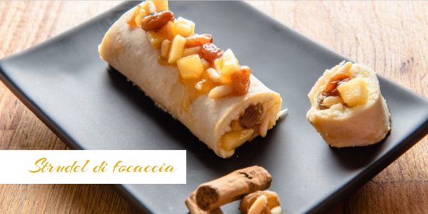 Strudel di focaccia col formaggio - Panificio Pasticceria Tossini