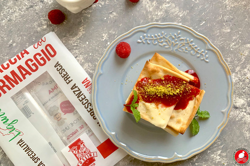 Ricette Ambassador Tossini Torretta di focaccia col formaggio di lamozzarellaincarrozza