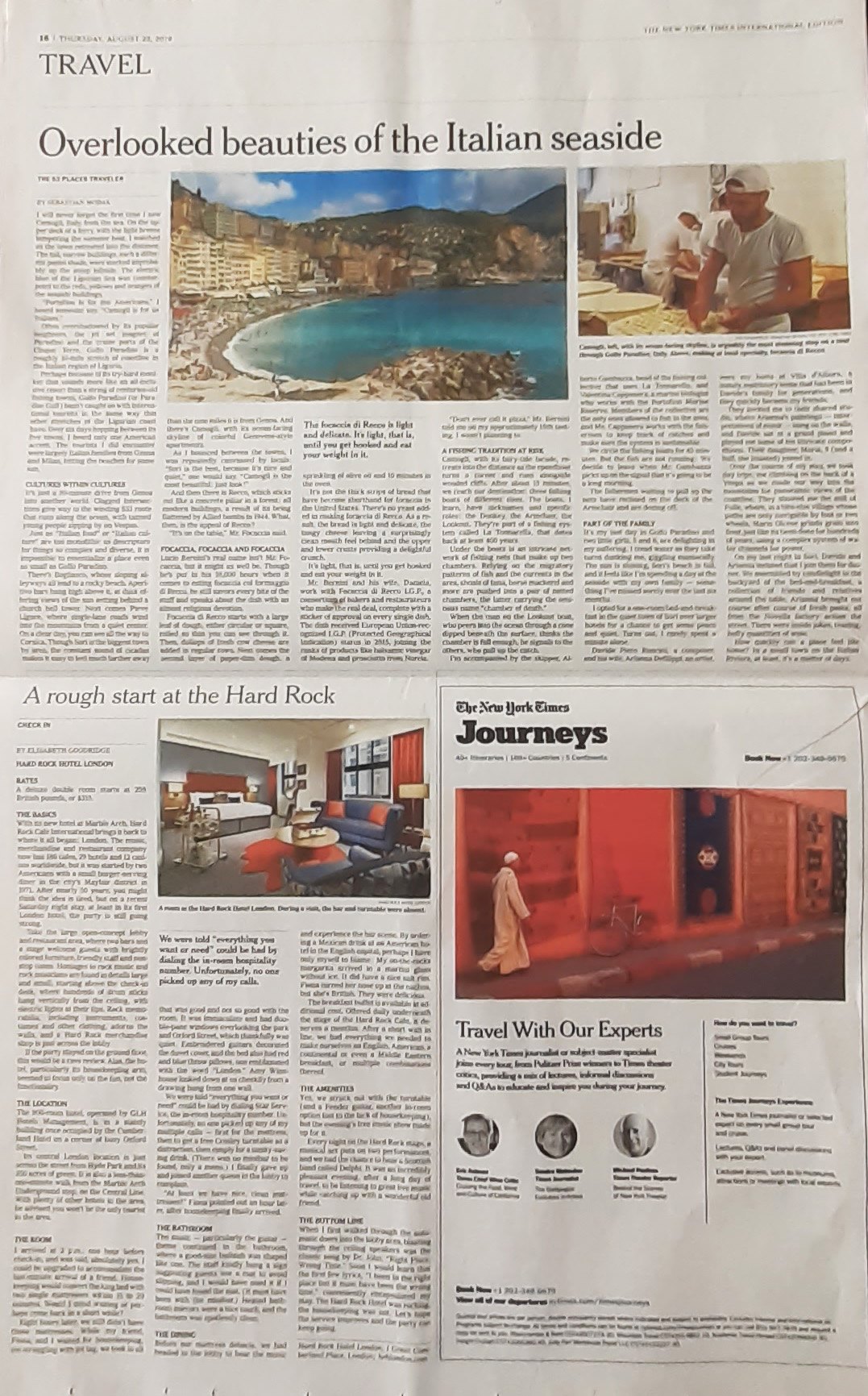 Tossini sul New York Times