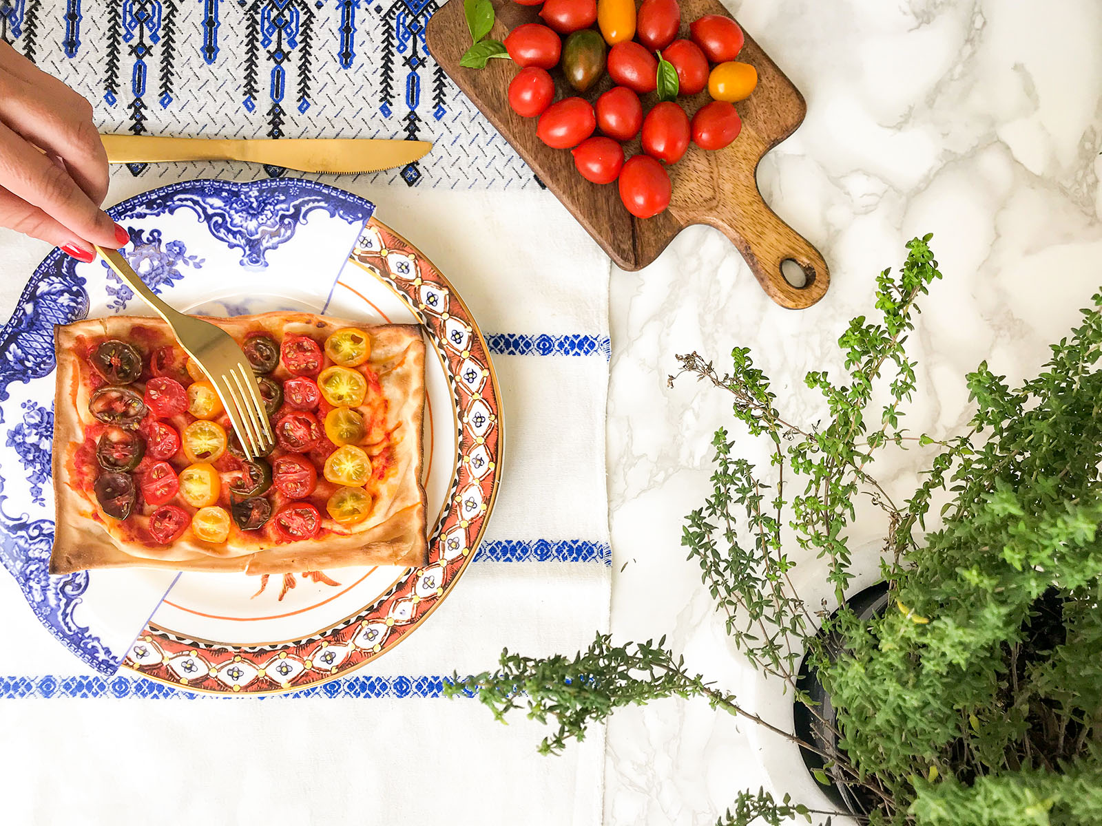 Focaccia al formaggio pizzata(a modo mio) - Romina Condemi - Tossini Recco