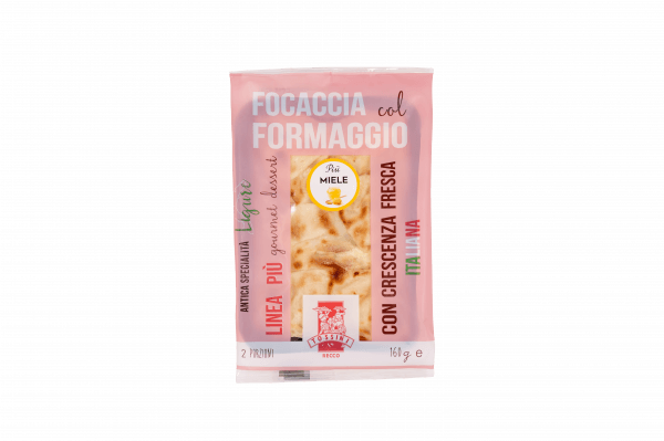 Focaccia with cheese and honey - Panificio Pasticceria Fratelli Tossini - Recco, Genova - Maestri focacciai dal 1899 - La Focaccia è Tossini, Tossini è la Focaccia
