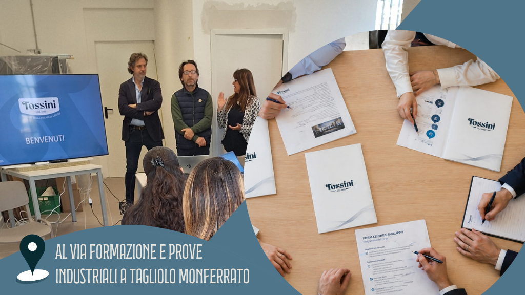 Nuovo polo produttivo di Tagliolo Monferrato: al via formazione e prove industriali